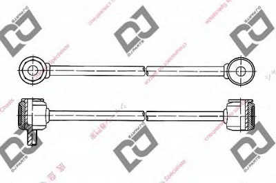 DJ PARTS dl1116 -  Тяга / стойка, стабилизатор